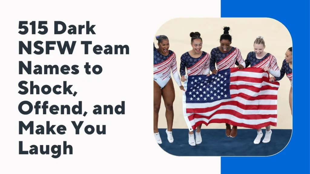 Dark NSFW Team Names