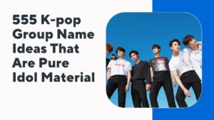 K-pop Group Name Ideas