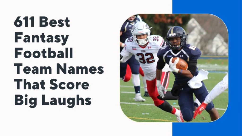 Best Fantasy Football Team Names