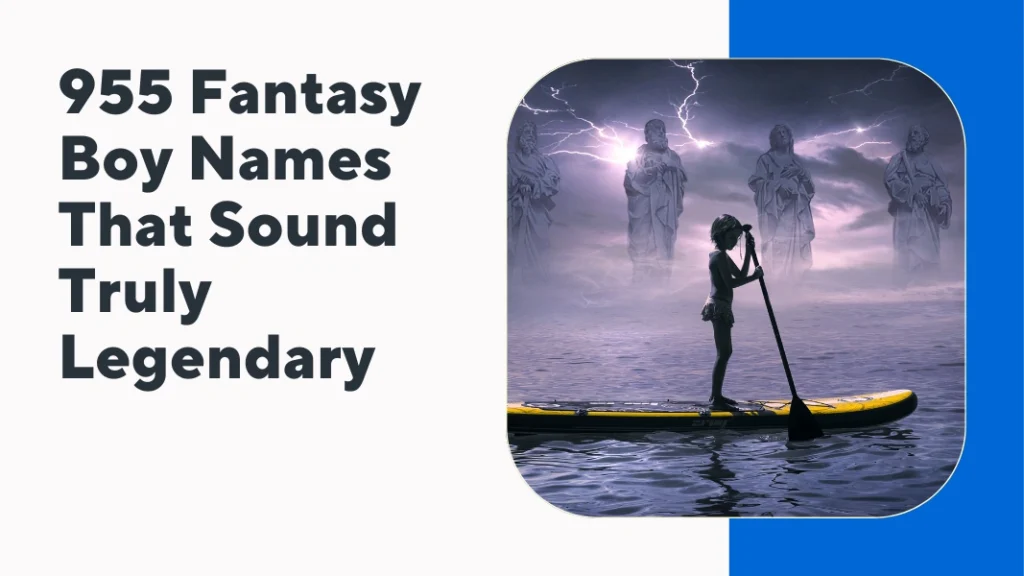 Fantasy Boy Names