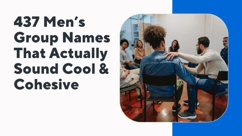 Men’s Group Names