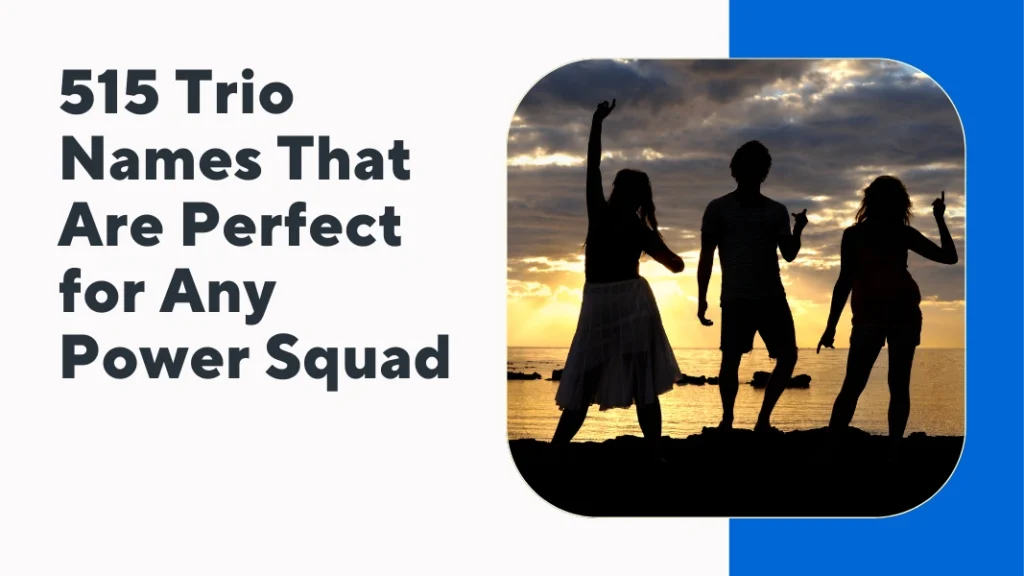 Trio Names