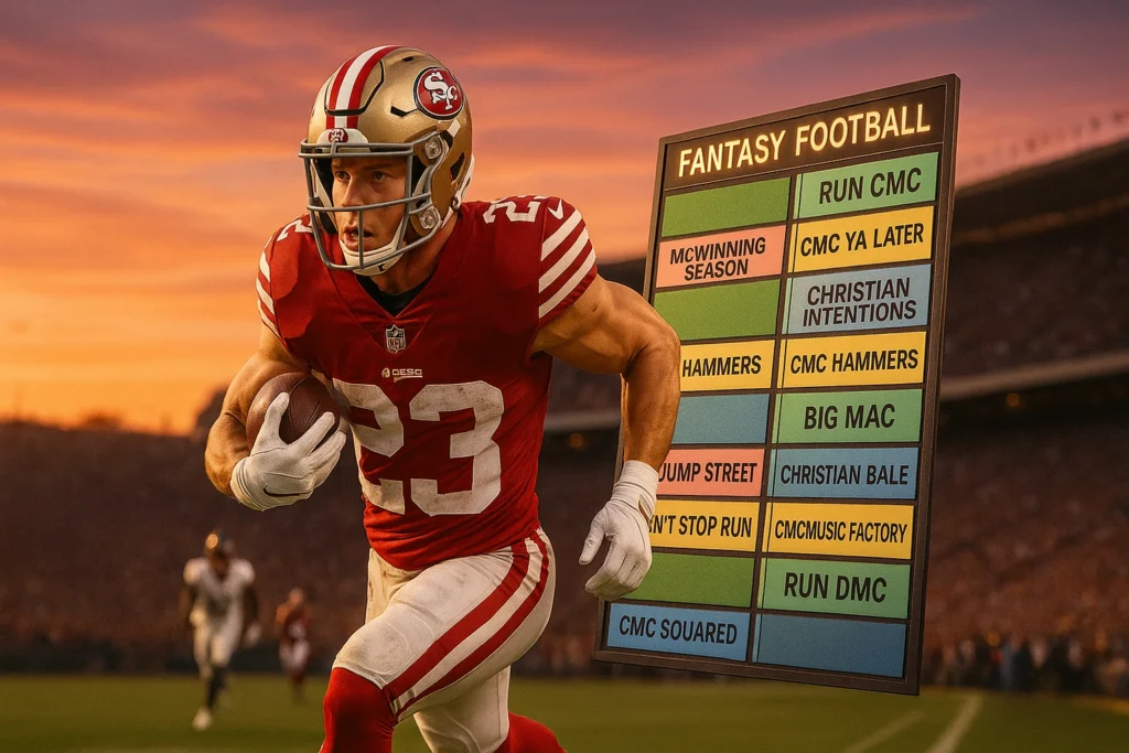 Christian McCaffrey Fantasy Names