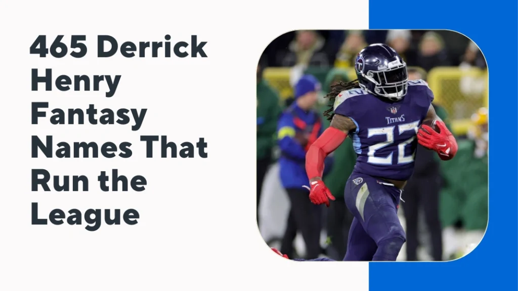 Derrick Henry Fantasy Names