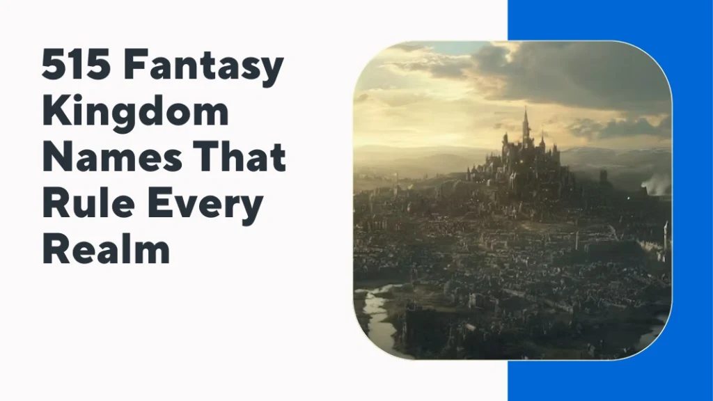 Fantasy Kingdom Names