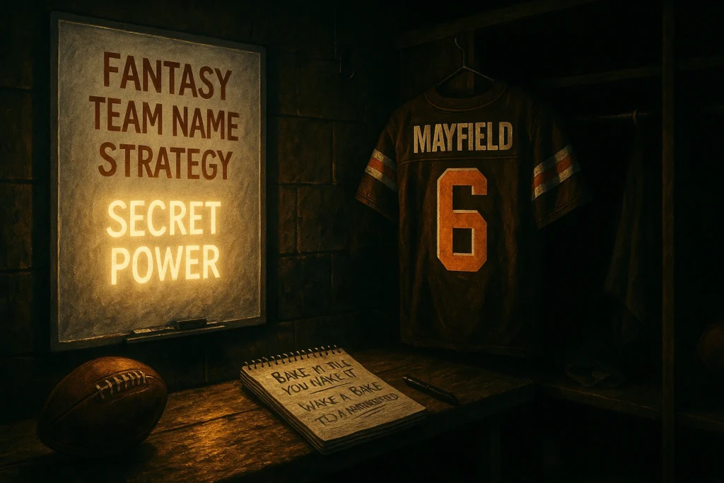 Baker Mayfield Fantasy Names