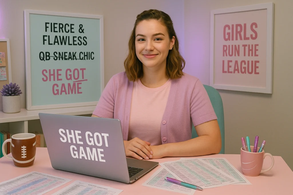 Fantasy Football Team Names for Girls