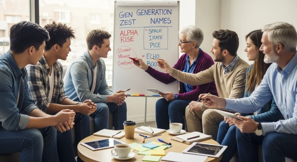 Generation Names and Years