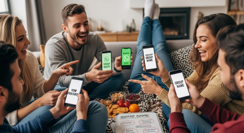 Group Names For WhatsApp Friends Chat