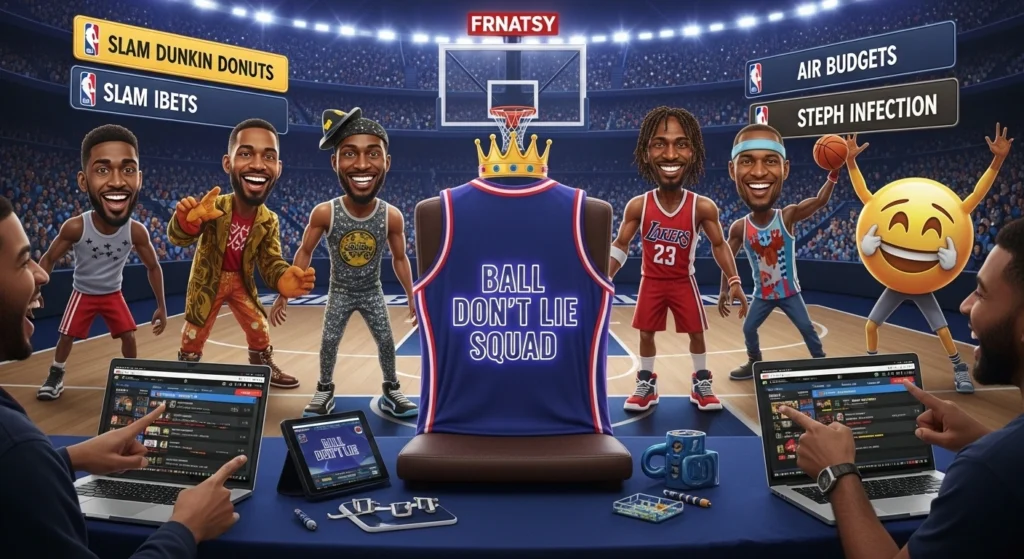 Hilarious Fantasy Basketball Team Names