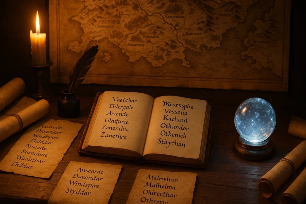 World Names Fantasy