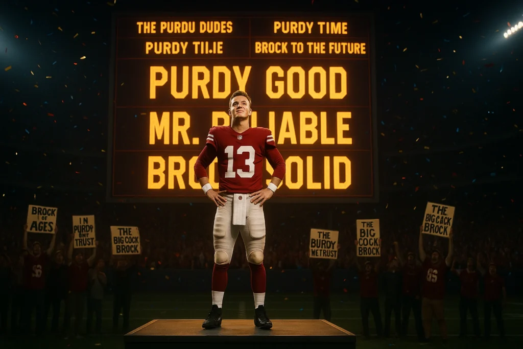 Brock Purdy Fantasy Names