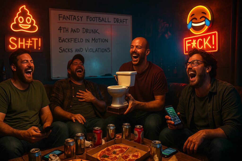 Crude Fantasy Team Names