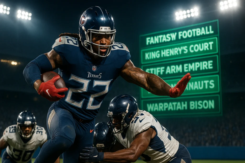 Derrick Henry Fantasy Names
