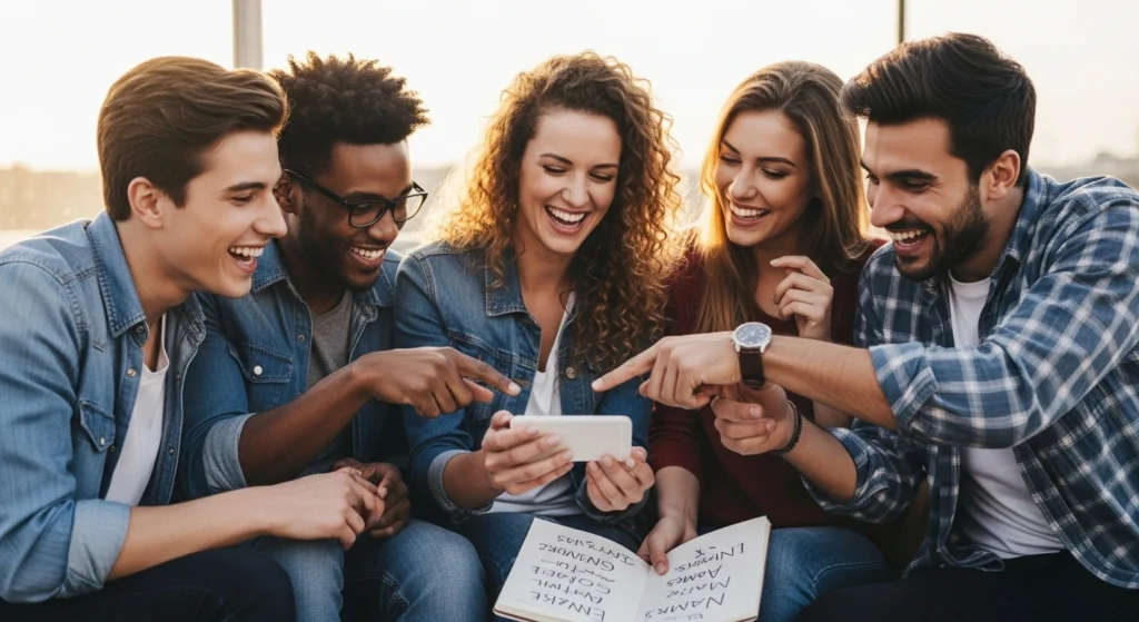 Group Names for 5 Friends