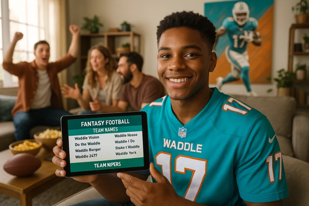 Jaylen Waddle Fantasy Names